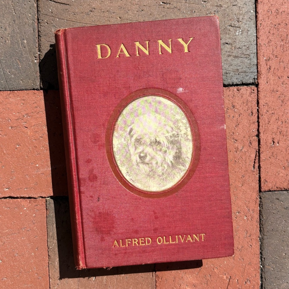 1902 Danny Alfred Ollivant Dog Story Antique Book Man’s Best Friend